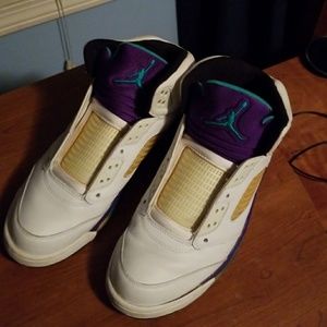 Jordan retro 5 grape 2013